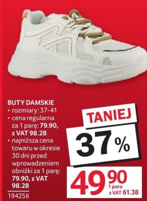 Buty damskie promocja w Selgros