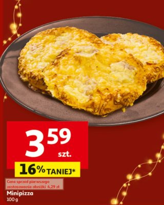 Minipizza 100g promocja w Auchan