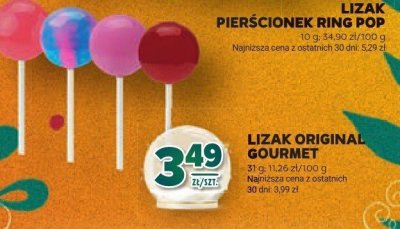 Lizak Original Gourmet promocja w Stokrotka
