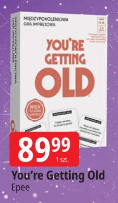 Gra You're Getting Old promocja w Leclerc
