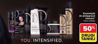 Kosmetyki do pielęgnacji włosów SYOSS różne rodzaje promocja w Carrefour