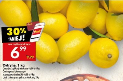 Cytryny, 1 kg promocja w Twój Market