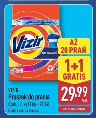 Proszek do prania Vizir promocja w Aldi