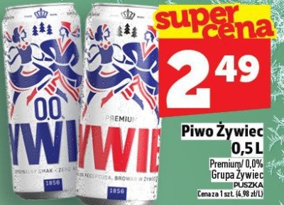 Piwo Żywiec 0,5l promocja w TOPAZ