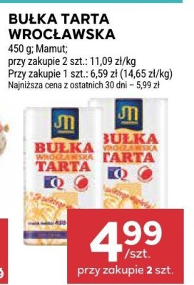 Bułka tarta wrocławska promocja w Stokrotka
