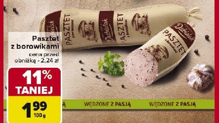 Pasztet z borowikami Dubielak promocja w Carrefour