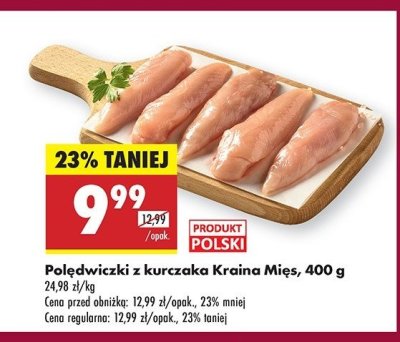 Polędwiczki z kurczaka Kraina mięs promocja