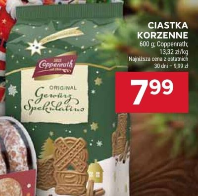 Ciastka korzenne Coppenrath promocja w Stokrotka