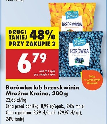 Brzoskwinia Mroźna kraina promocja