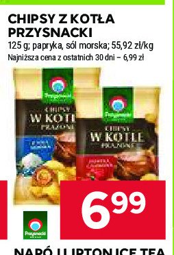 Chipsy w kotle prażone papryka czerwona Przysnacki promocja