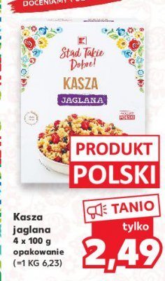 Kasza jaglana K-classic stąd takie dobre! promocja