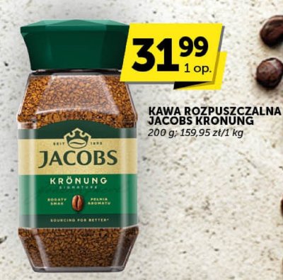 Kawa rozpuszczalna Jacobs Kronung promocja w Euro Sklep