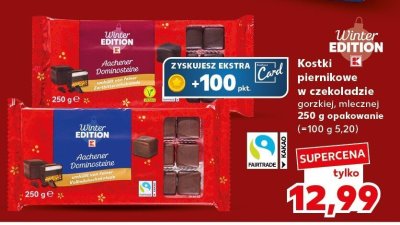 Kostki piernikowe w czekoladzie mlecznej promocja w Kaufland