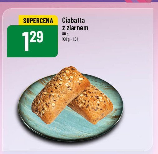 Ciabatta wieloziarnista promocja