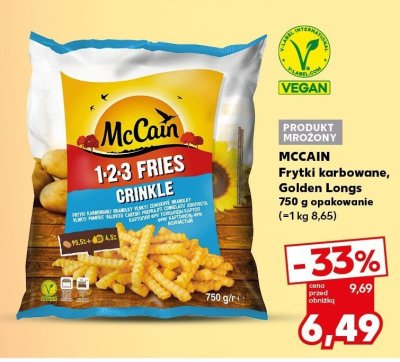 Frytki karbowane, Golden Longs promocja w Kaufland