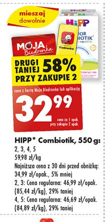 Mleko 2 Hipp junior combiotik promocja