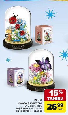 Klocki OWADY Z KWIATAMI promocja w Carrefour