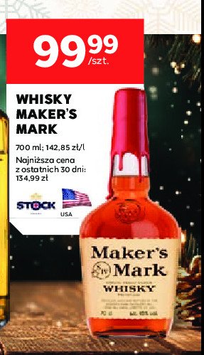 Bourbon Maker's mark promocja w Stokrotka