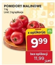 Pomidory malinowe promocja w Stokrotka