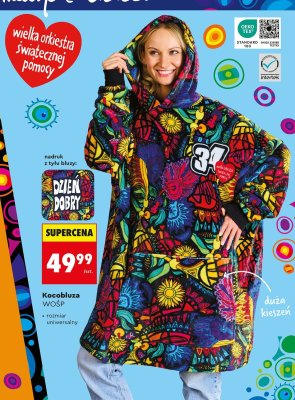 Kocobluza WOŚP promocja w Biedronka