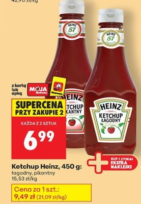 Ketchup pikantny promocja w Biedronka