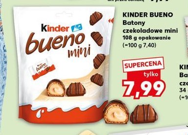 Baton Kinder bueno mini promocja