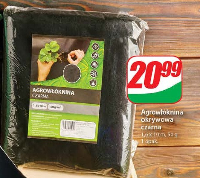 Agrow艂贸knina czarna 1.6 x 10 m promocja