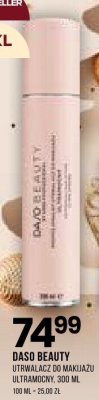 Kosmetyki do makijażu DASO BEAUTY utrwalacz do makijażu ultramocny promocja w Drogerie Natura