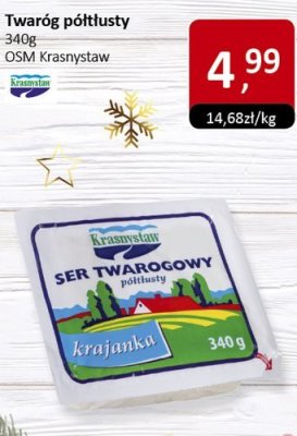 Twaróg półtłusty promocja w Market Point