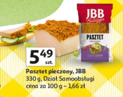 Pasztet pieczony z indykiem i g臋sin膮 Indykpol promocja w Auchan