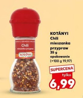 Młynek chili mieszanka przypraw Kotanyi promocja