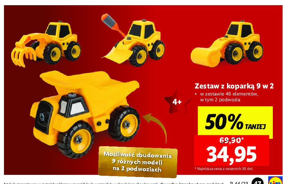 Zestaw z kopark膮 promocja