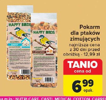 Karma dla ptaków Happy birds promocja