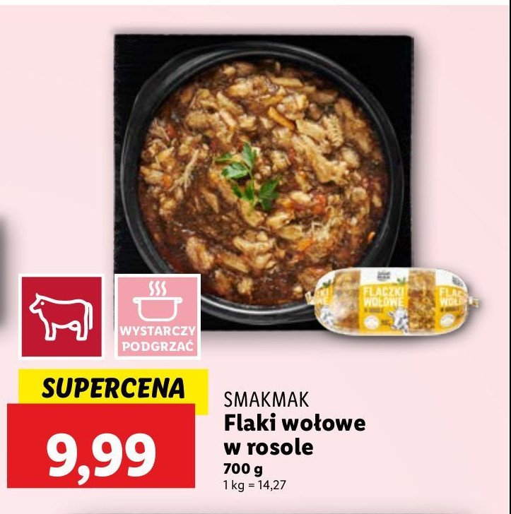 Flaki wo艂owe w rosole Smak mak promocja