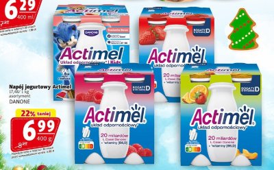 Napój jogurtowy Actimel układ odpornościowy różne smaki promocja w Prim Market
