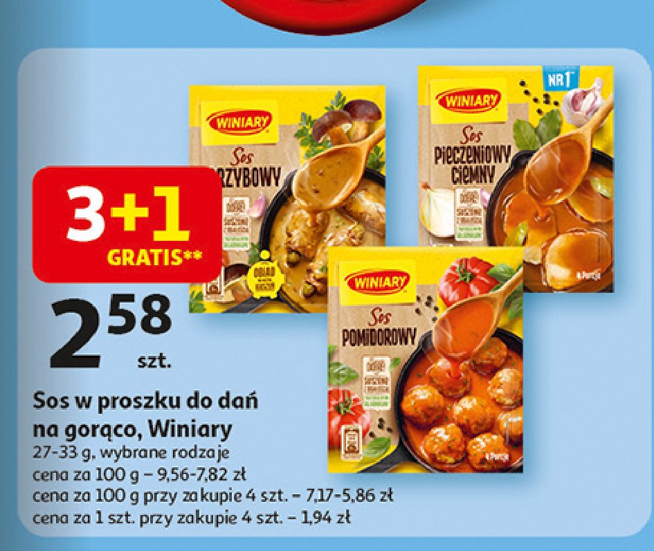 Sos pieczeniowy ciemny Winiary promocja