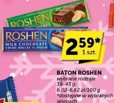 Baton Roshen promocja w Euro Sklep