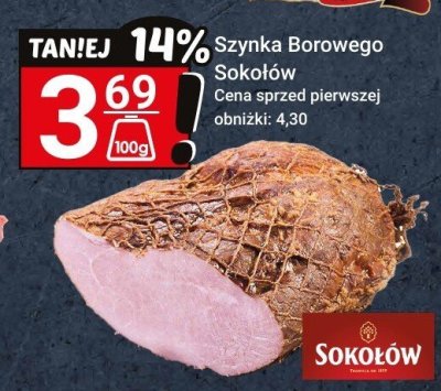 Szynka Borowego Sokołów promocja w Hitpol