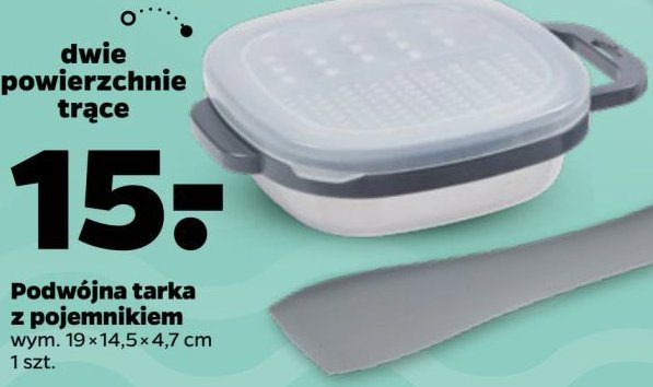 Tarka z pojemnikiem promocja