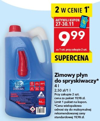 Zimowy płyn do spryskiwaczy promocja w LEWIATAN