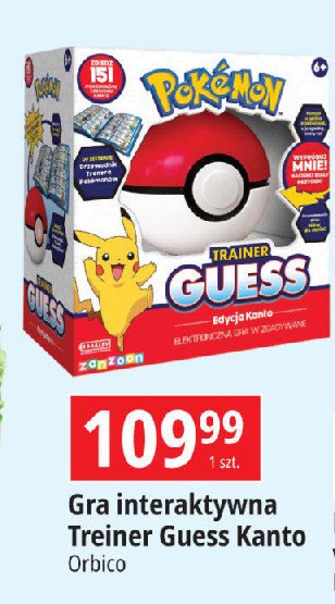 Gra pokemon trainer guess kanto promocja w Leclerc