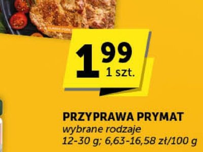 Przyprawa Prymat - do Pizzy promocja w Euro Sklep