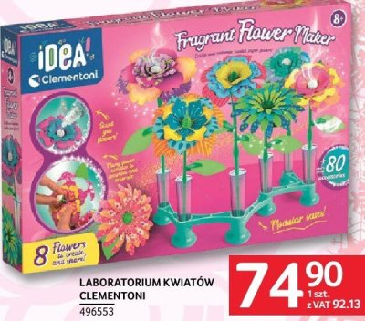 Laboratorium kwiatów Clementoni promocja w Selgros