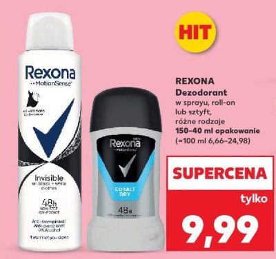 Dezodorant w kulce roll-on różne rodzaje promocja w Kaufland