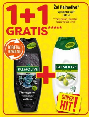Żel pod prysznic Men 1+1 GRATIS Palmolive promocja w POLOmarket