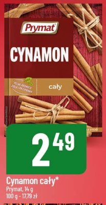 Cynamon cały Prymat promocja w POLOmarket
