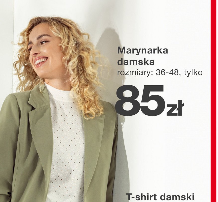 Marynarka damska 36-48 promocja w KiK