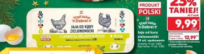 Jaja Jaja od kury zielononóżki 10 szt. promocja w Kaufland