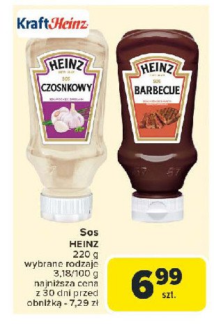 Sos czosnkowy Heinz promocja