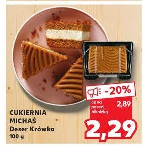 Deser krówka CUKIERNIA MICHAŚ promocja